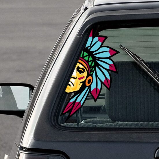 Lielā Indiāņa uzlīme 